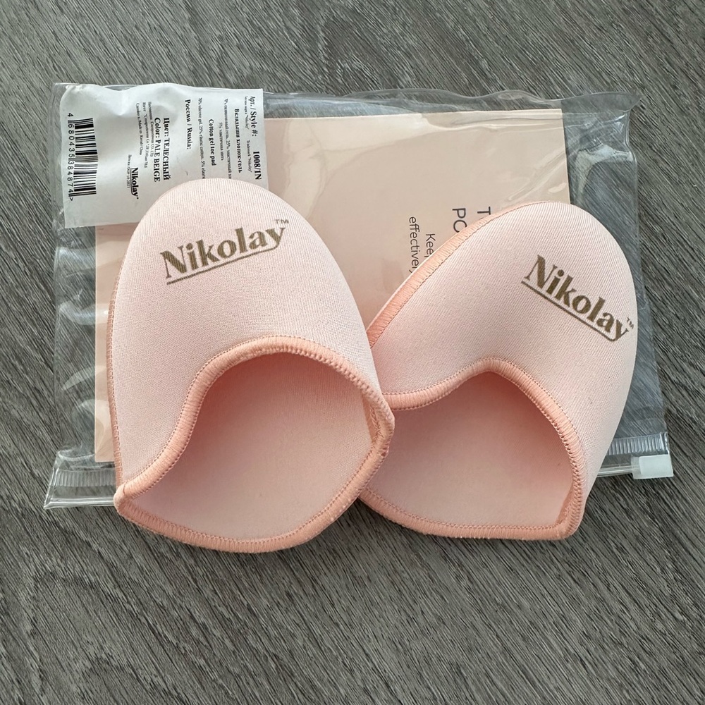 Nikolay Pink Ballet Toe Pads